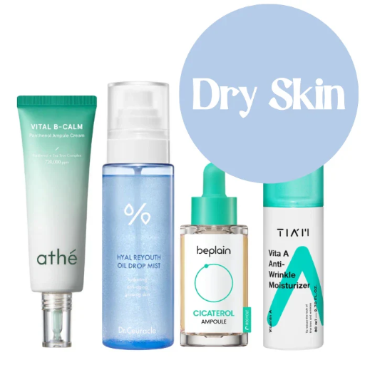 skincare for dry face